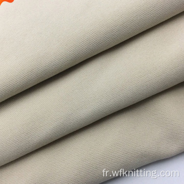 Tissu Jersey Double Interlock en tricot teint en polyester